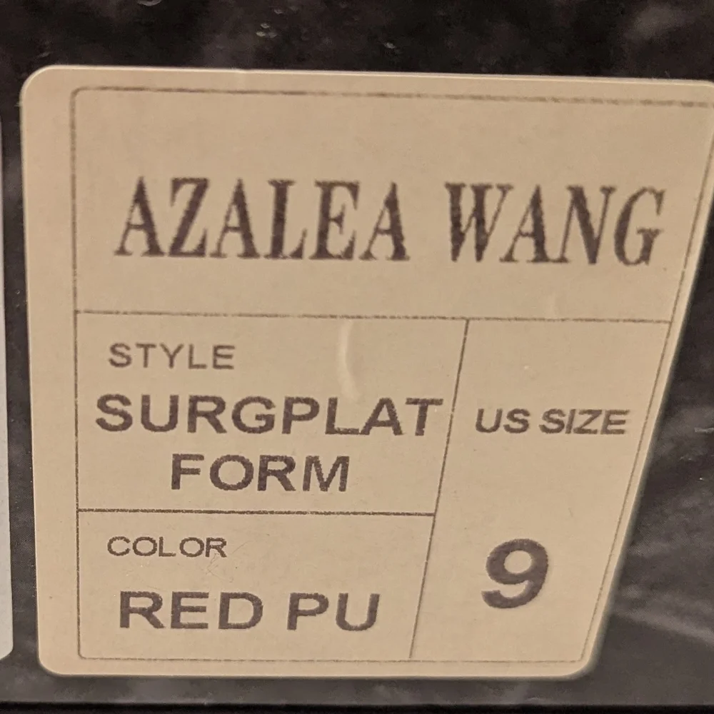 Red Over-the-Knee Platform Boots - Women's Fashion Boots